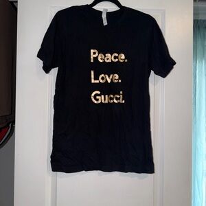Gucci Fashion Black T-Shirt